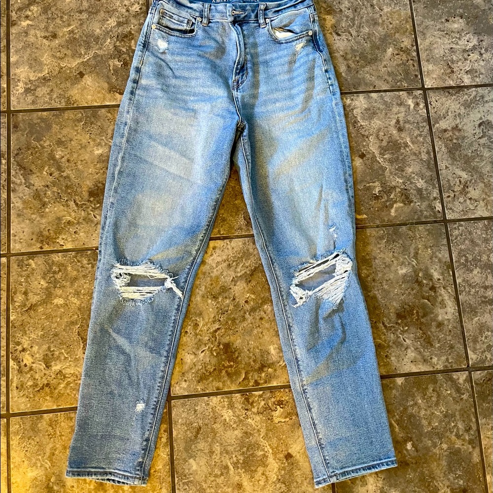 American Eagle Curvy Mom Jeans